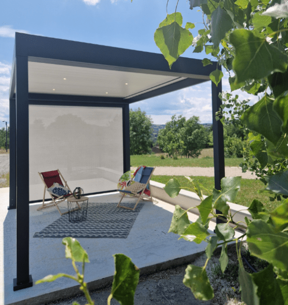 pergola bioclimatique aluminium