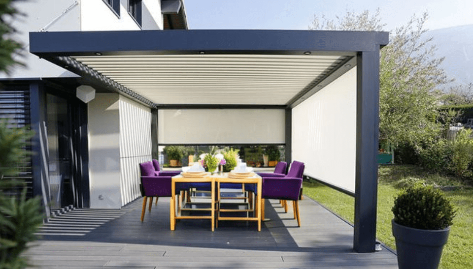 Photomontage pergola 3x4 m